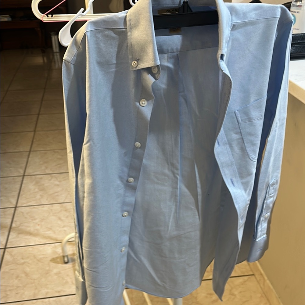 Light Blue Button-Up Shirt